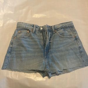 Zara Regular  Bermuda - blue jean- NEW